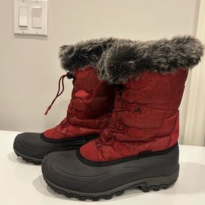 KAMIK Women’s Momentum Red Women’s Snow Boot 8 - Worn Once / Cleaned / In Box